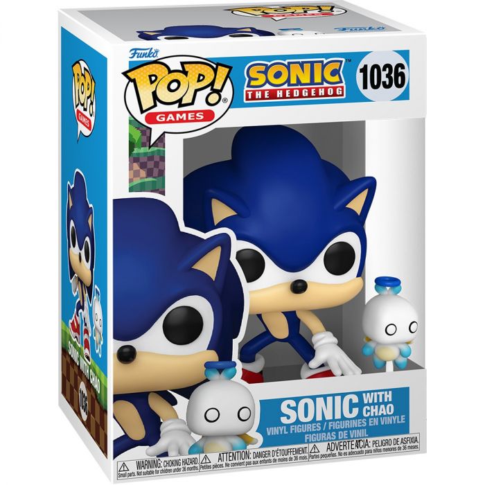 Фігурка Funko POP&buddy: Sonic - Sonic w/HChao