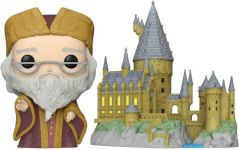 Фігурка Funko POP Town: Harry Potter - Dumbledore w/Hogwarts
