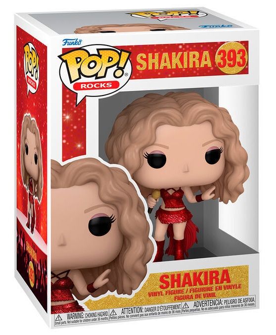 Фігурка Funko POP Rocks: Shakira (Super Bowl)