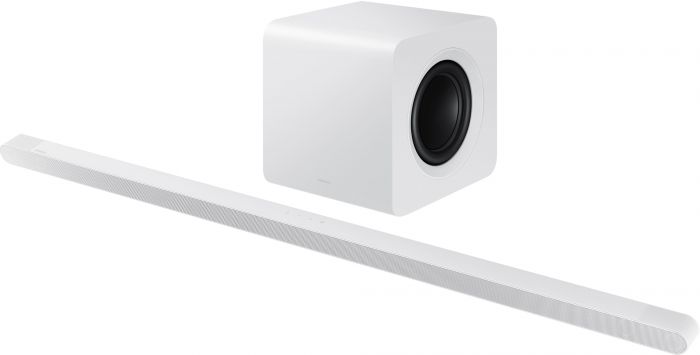 Саундбар Samsung HW-S801D 330Вт, 3.1.2, BT, HDMI-ARC, Wi-Fi, саб, Dolby Atmos, білий