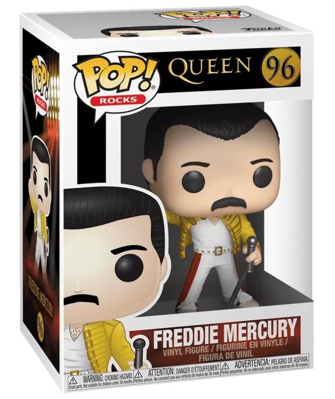 Фігурка Funko POP Rocks: Queen - Freddy Mercury Wembley 1986