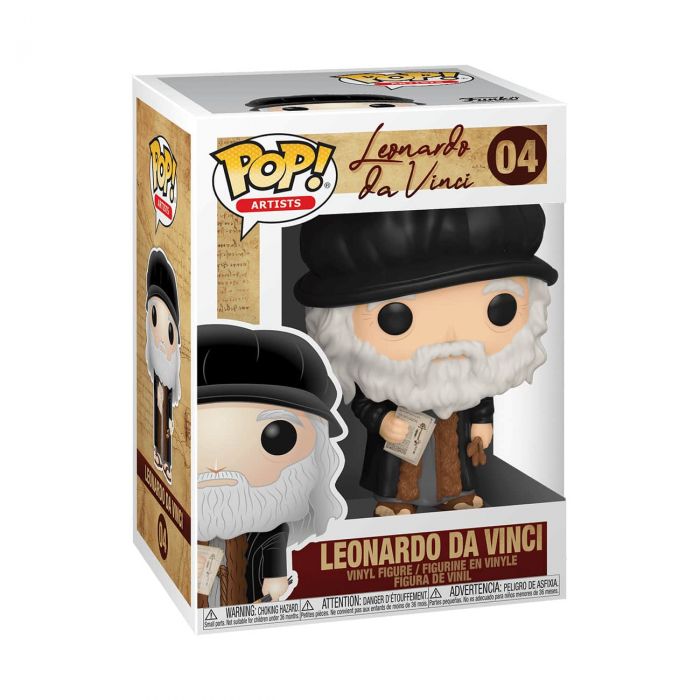 Фігурка Funko POP Artists: Leonardo Davinci