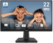Монітор MSI 21.45" PRO MP225V D-Sub, HDMI, VA, 100Hz, 4ms, sRGB 100%, AdaptiveSync