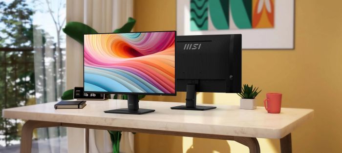 Монітор MSI 23.8" PRO MP242A-E2 D-Sub, HDMI, DP, MM, IPS, 120Hz, 1 ms, sRGB 115%, AdaptiveSync