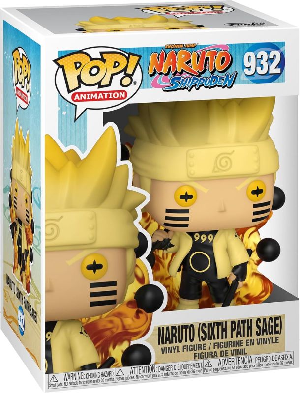 Фігурка Funko POP Animation: Naruto - Naruto six path sage