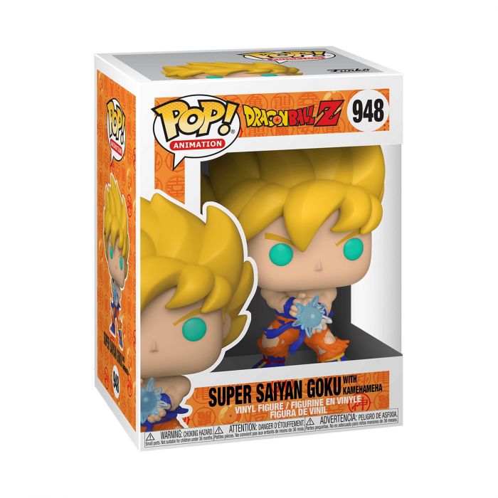 Фігурка Funko POP Animation: Dragon Ball Z - Goku w/ kamehameha wave