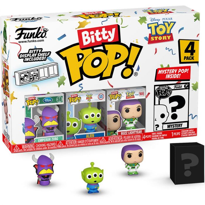 Набір подарунковий Funko POP (Bitty): Toy Story - Zurg 4pk