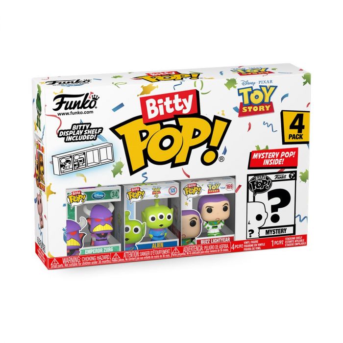 Набір подарунковий Funko POP (Bitty): Toy Story - Zurg 4pk