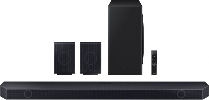 Саундбар Samsung HW-Q930D 540Вт, 9.1.4, BT, HDMI-ARC, Wi-Fi, саб, Dolby Atmos, чорний