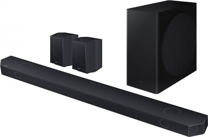 Саундбар Samsung HW-Q930D 540Вт, 9.1.4, BT, HDMI-ARC, Wi-Fi, саб, Dolby Atmos, чорний