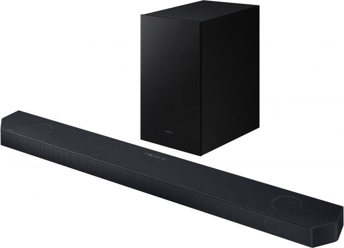 Саундбар Samsung HW-Q700D 320Вт, 3.1.2, BT, HDMI-eARC, Wi-Fi, саб, Dolby Atmos, чорний