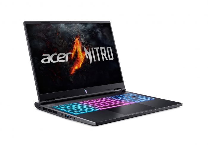 Ноутбук Acer Nitro 14 AN14-41 14.5" WQXGA IPS, AMD R7-8845HS, 32GB, F1TB, NVD4060-8, Lin, чорний