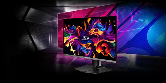 Монітор MSI 26.5" MPG 272URX QD-OLED 2xHDMI, DP, 2xUSB, USB-C, Audio, OLED, 3840x2160, 240Hz, 0.03ms, DCI-P3 99%, AdaptiveSync, Pivot, HDR400