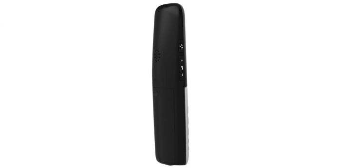 Радіотелефон DECT Panasonic KX-TGU410UCB, чорно-сріблястий