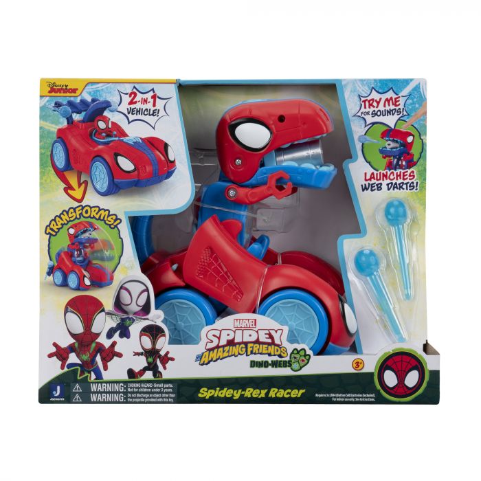 Машинка-трансформер Spidey Feature Vehicle Спайді-Рекс (Spidey-Rex Racer)