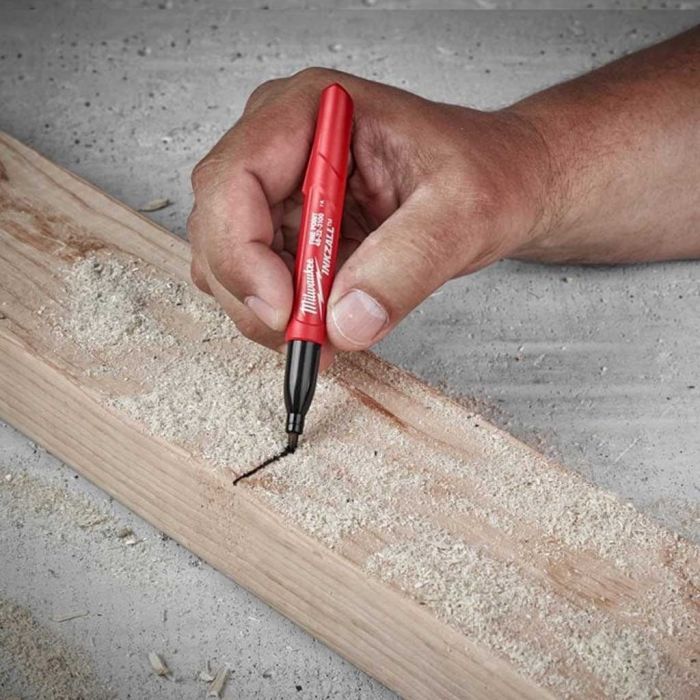 Маркер Milwaukee InkZAll, водостійкий, чорний