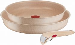 Набір сковорід Tefal Ingenio Delight, 3предмети, алюміній,бакеліт