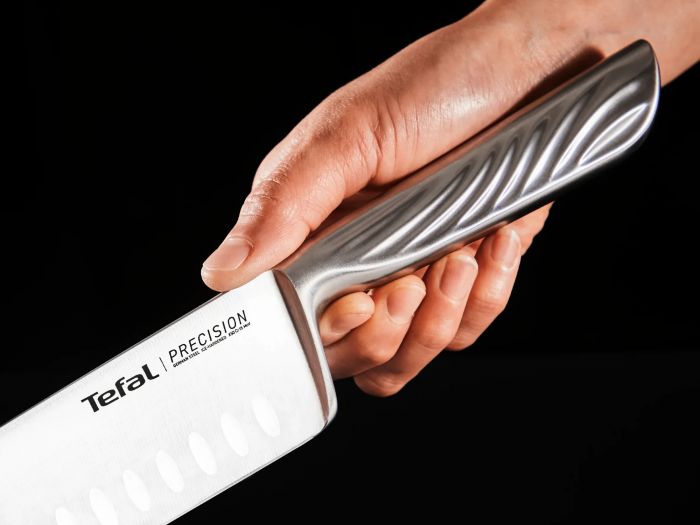 Кухонний ніж сантоку Tefal Precision, 16.5см, нержавіюча сталь