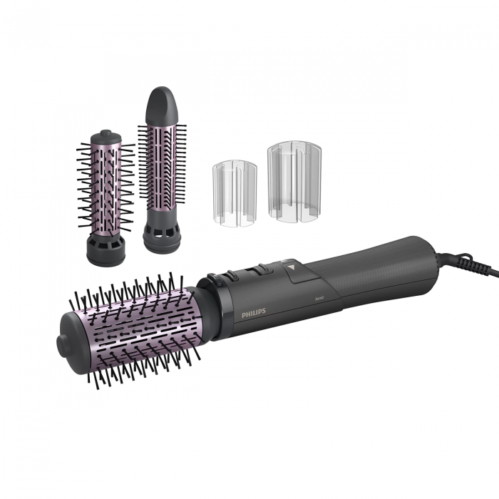 Фен Philips 7000 Series, 1000Вт, 3 режими, іонізація, хол. обдув, чорний