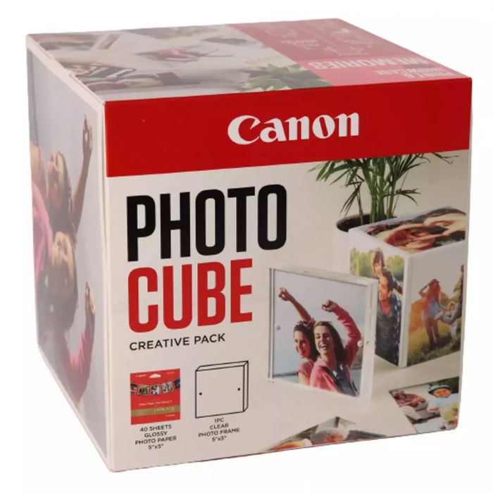 Набір Canon для створення фото-куба, рожевий