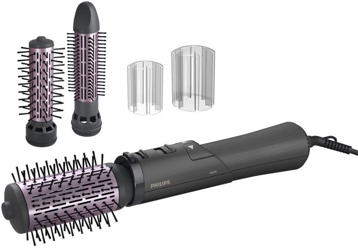 Фен Philips 7000 Series, 1000Вт, 3 режими, іонізація, хол. обдув, чорний