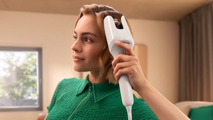 Стайлер  Philips WavePro Series 9000, 170-210С, дисплей, іонізація, кераміка, білий