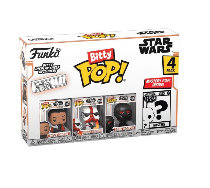 Набір подарунковий Funko POP (Bitty): Mandalorian - Moff Gideon 4pk