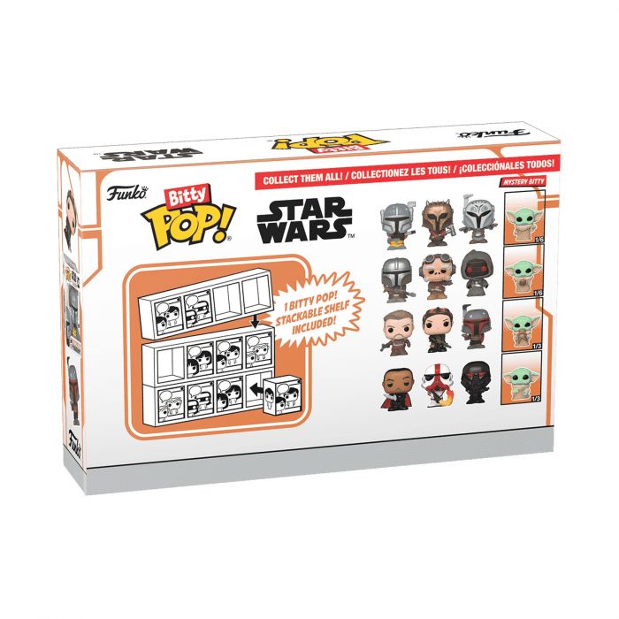 Набір подарунковий Funko POP (Bitty): Mandalorian - Moff Gideon 4pk