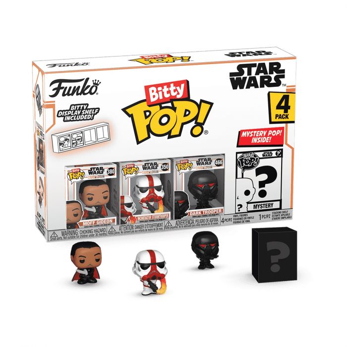 Набір подарунковий Funko POP (Bitty): Mandalorian - Moff Gideon 4pk