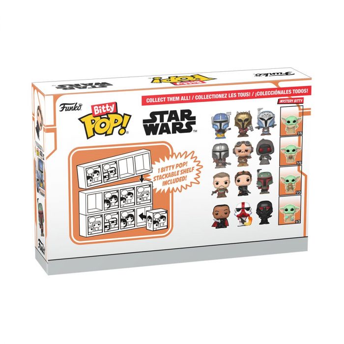 Набір подарунковий Funko POP (Bitty): Mandalorian - Mandalorian 4pk