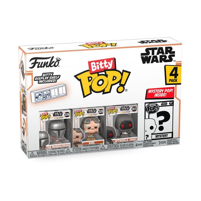 Набір подарунковий Funko POP (Bitty): Mandalorian - Mandalorian 4pk
