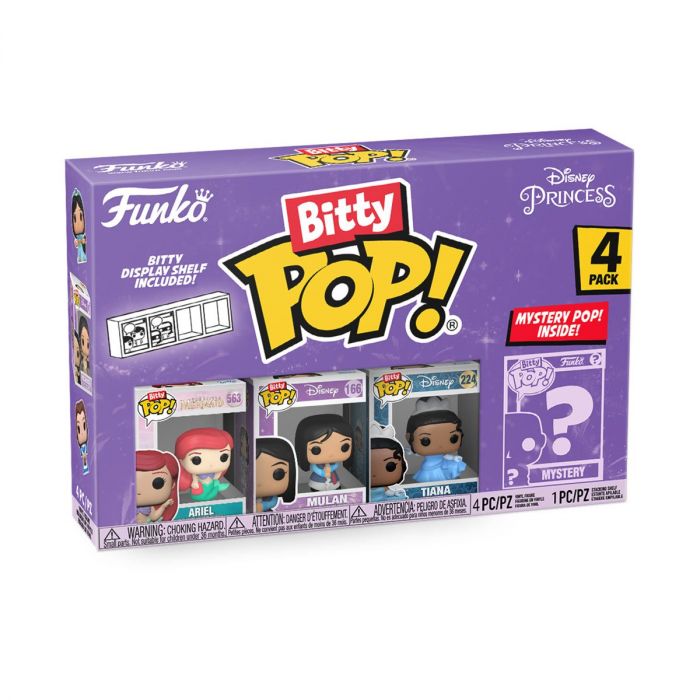 Набір подарунковий Funko POP (Bitty): Disney - Ariel 4pk