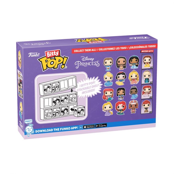 Набір подарунковий Funko POP (Bitty): Disney - Ariel 4pk