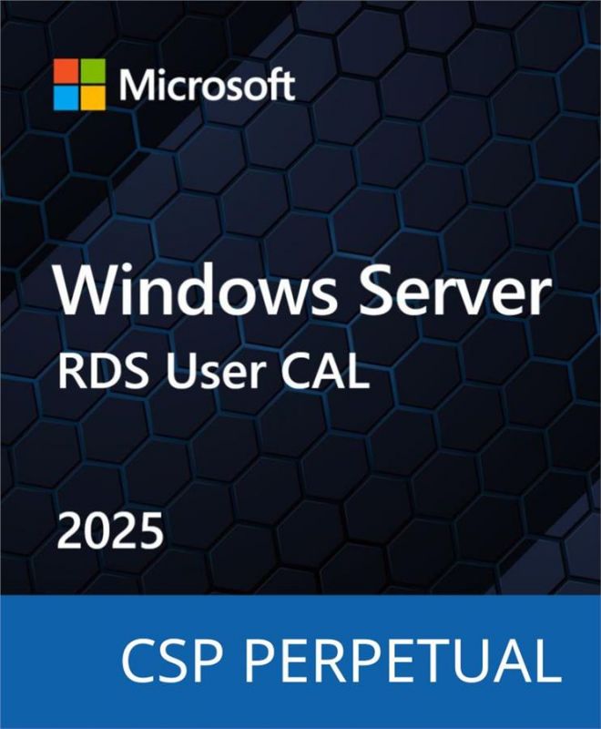 Програмний продукт Microsoft Windows Server 2025 Remote Desktop Services - 1 User CAL