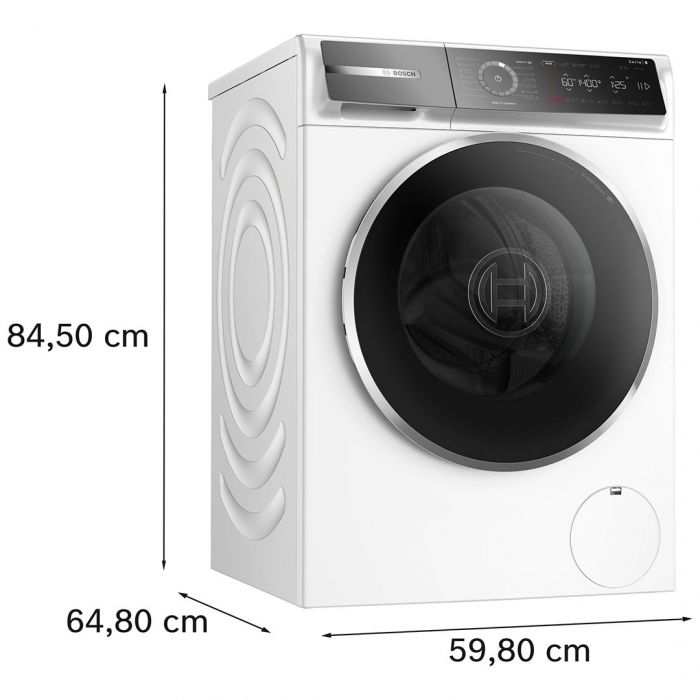 Пральна машина Bosch фронтальна, 9кг, 1400, A+++, 60см, дисплей, білий