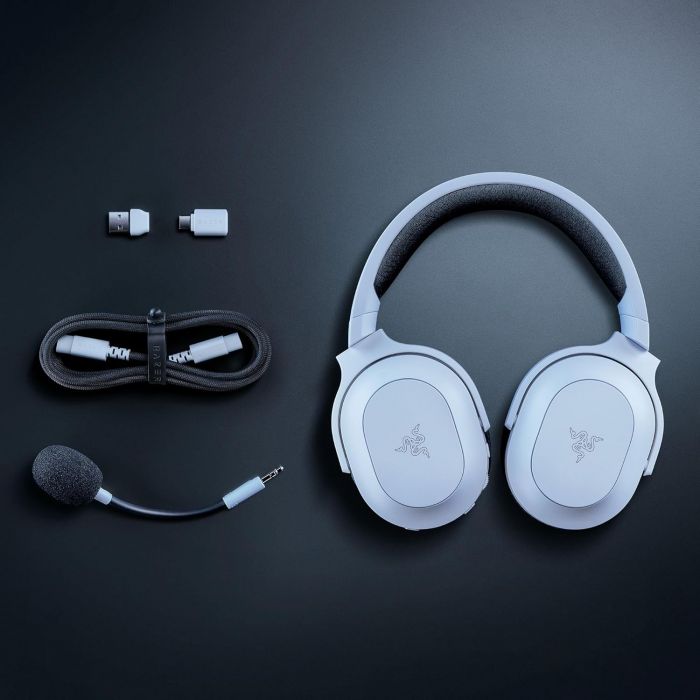 Гарнітура ігрова Razer Barracuda X Chroma, BT/WL, RGB, білий