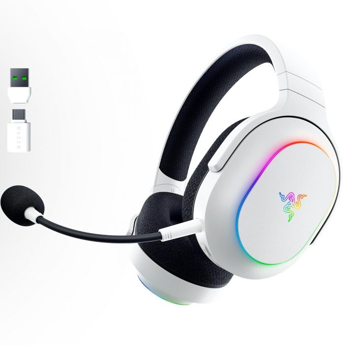Гарнітура ігрова Razer Barracuda X Chroma, BT/WL, RGB, білий