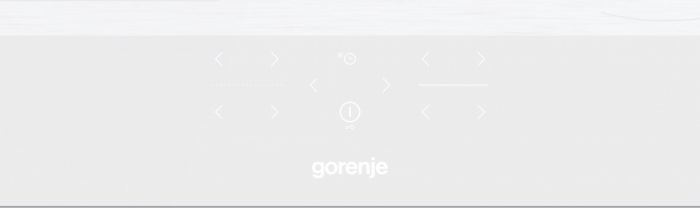 Варильна поверхня Gorenje індукційна, 60см, TouchControl, PowerBoost, блокування, білий