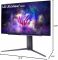 Монітор LG 27" 27GS95QE-B 2xHDMI, DP, USB, Audio, OLED, 2560x1440, 240Hz, 0.03ms, DCI-P3 98.5%, G-SYNC, FreeSync, AdaptiveSync, Pivot, DisplayHDR TRUE BLACK 400
