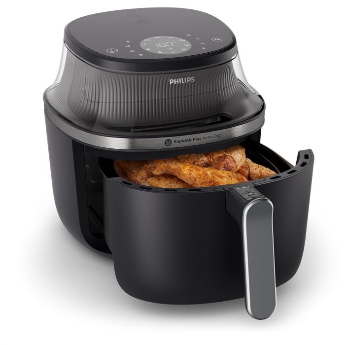 Мультипіч Philips Ovi XL Series 3000, 1700Вт, чаша-6.2л, сенсорне управл., 12 авто. програм, пластик, чорний
