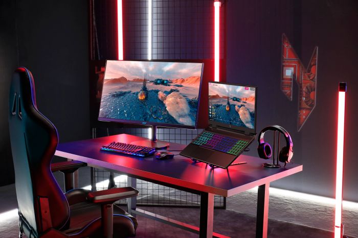 Ноутбук Acer Nitro 16 AN16-42 16" WUXGA IPS, AMD R7-8845HS, 16GB, F512GB, NVD4060-8, Lin, чорний