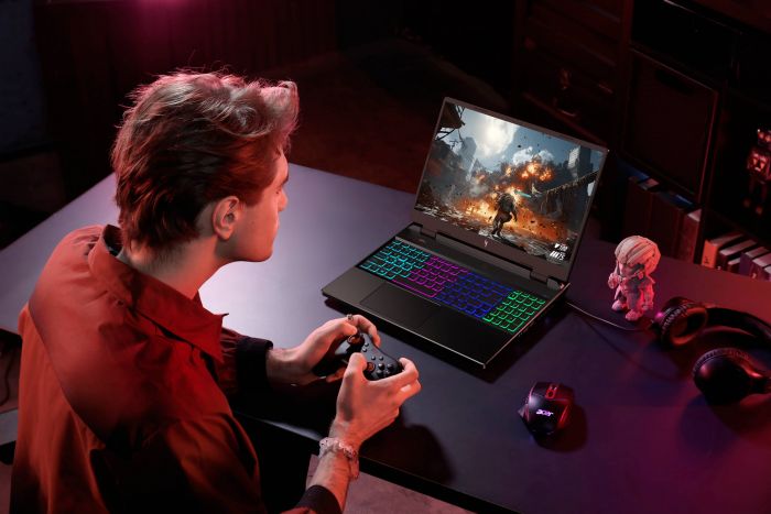 Ноутбук Acer Nitro 16 AN16-42 16" WUXGA IPS, AMD R7-8845HS, 16GB, F512GB, NVD4060-8, Lin, чорний