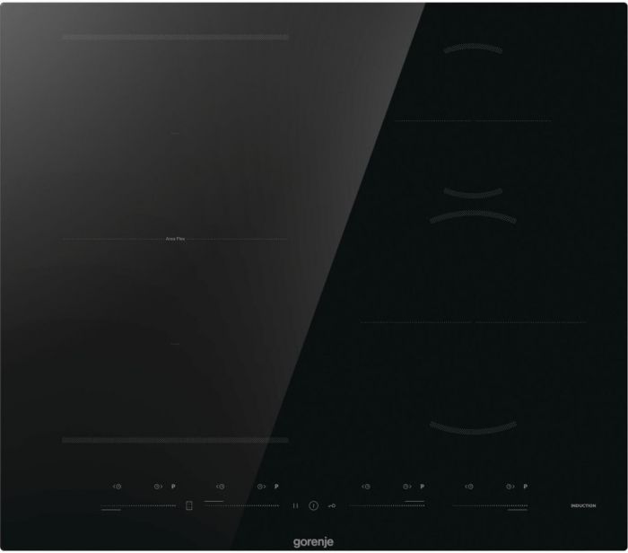 Варильна поверхня Gorenje індукційна, 60см, PowerBoost, TouchControl, збільшена площа приготування, чорний