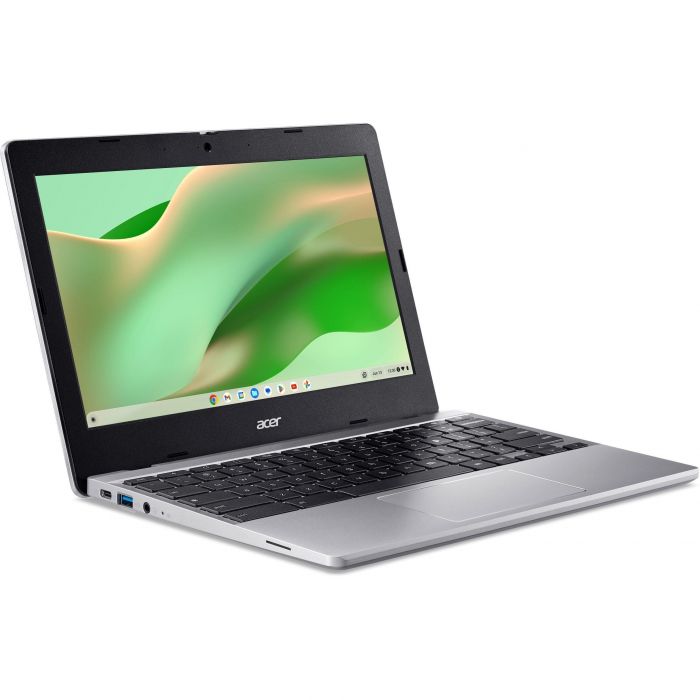 Ноутбук Acer Chromebook CB311-12H 11" IPS, Intel C N100, 4GB, F64GB, UMA, ChromeOS, сріблястий