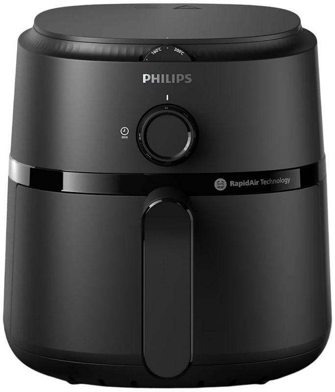 Мультипіч Philips Ovi S, 1500Вт, чаша-3.4л, механічне керув., пластик, чорний