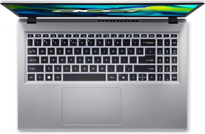Ноутбук Acer Aspire Go AG15-32P 15.6" FHD IPS, Intel 3-N355, 8GB, F512GB, UMA, Lin, сріблястий