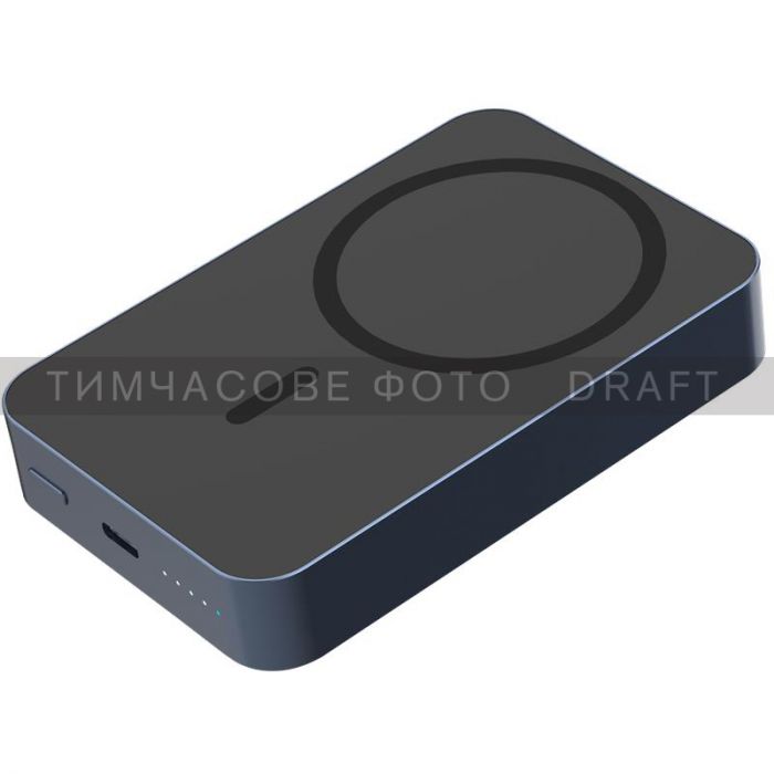 Акумулятор портативний літій-іонний Power Bank 2E Wireless QI 10000мА·год, 20Вт, PD, синій