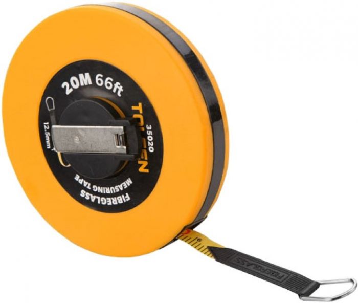 Рулетка Tolsen, 50мх12.5мм, ABS пластик