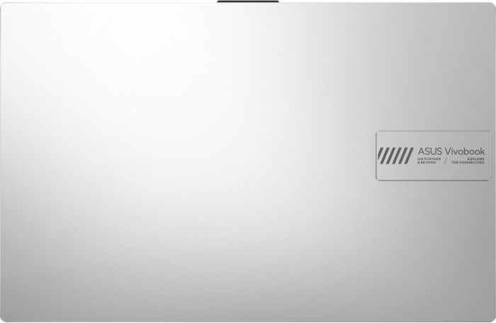 Ноутбук ASUS Vivobook GO E1504GA-BQ115 15.6" FHD IPS, Intel i3-N305, 8GB, F512GB, UMA, NoOS, Сріблястий