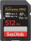 Карта пам'яті SanDisk SD  512GB C10 UHS-II U3 R280/W150MB/s Extreme Pro V60